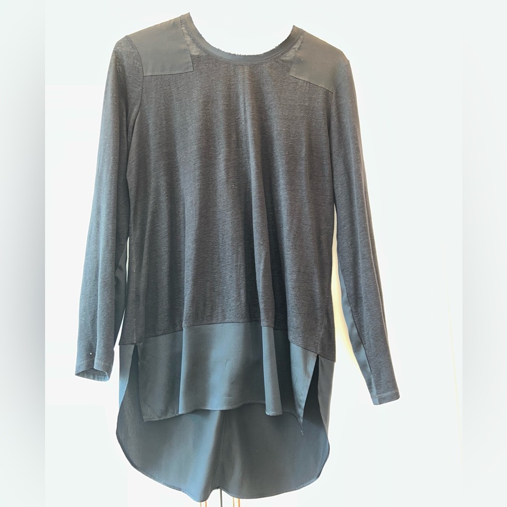 Rag and Bone Navy Blouse